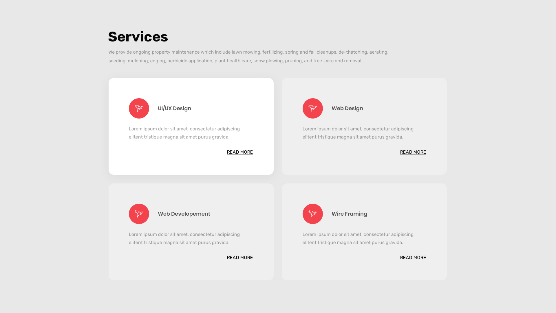 PowerPack Elementor Template - Services 1